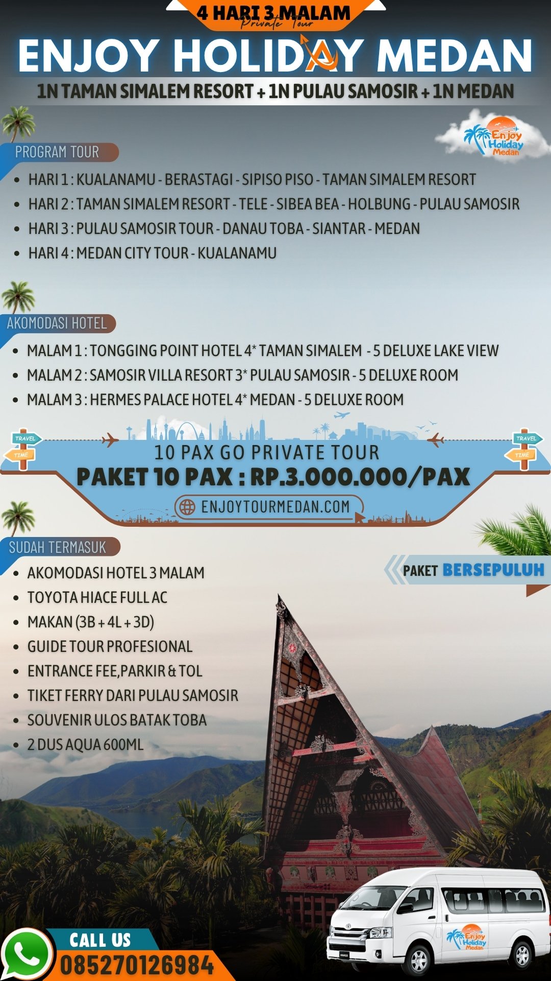 Paket Tour Medan Sabang