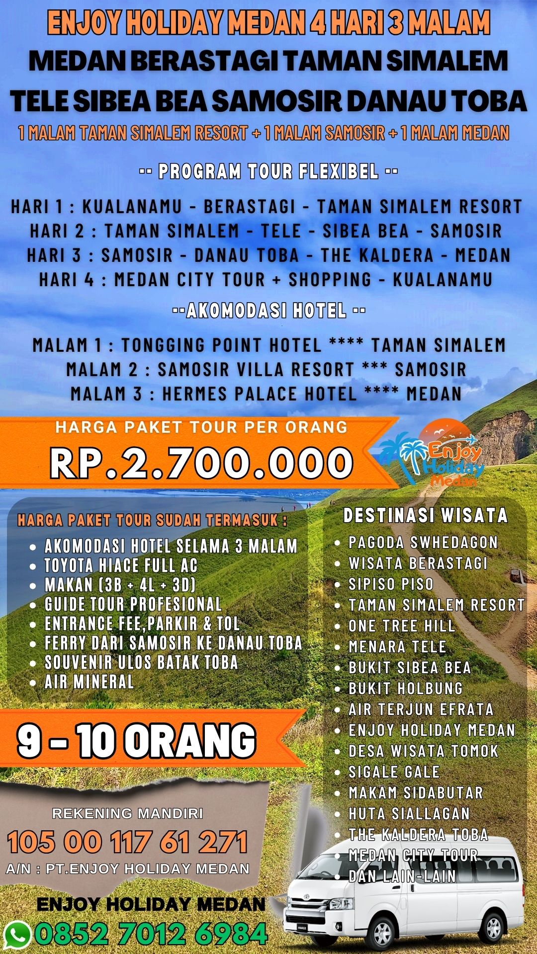 Bukit Holbung Samosir