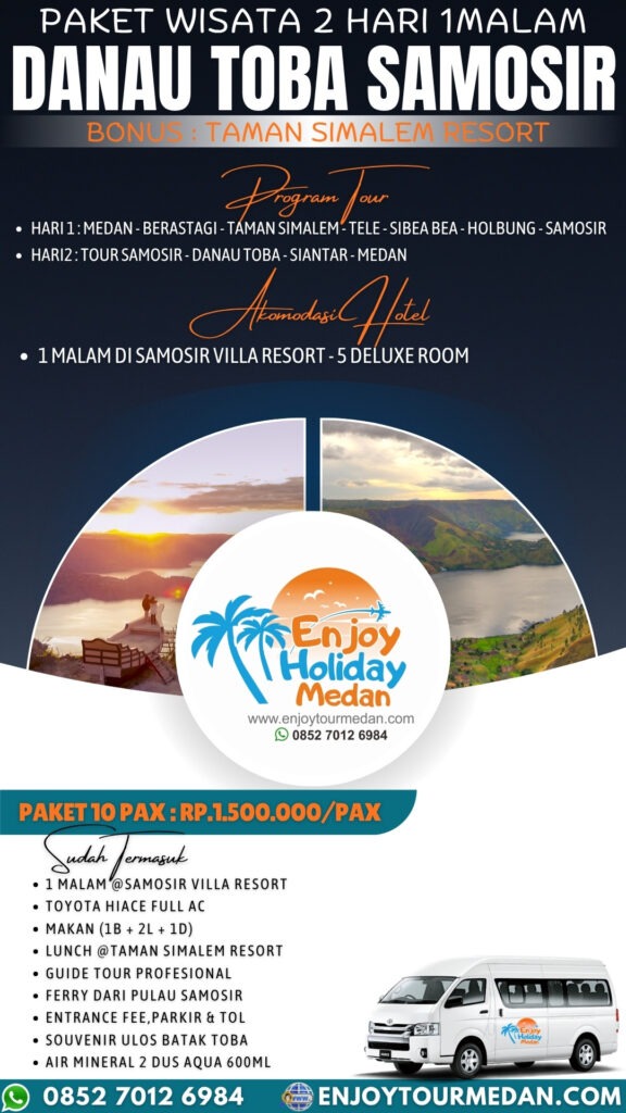 Harga Tour Danau Toba 2H1M