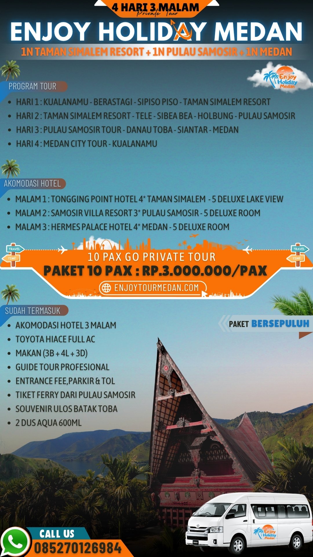 Objek Wisata Di Berastagi