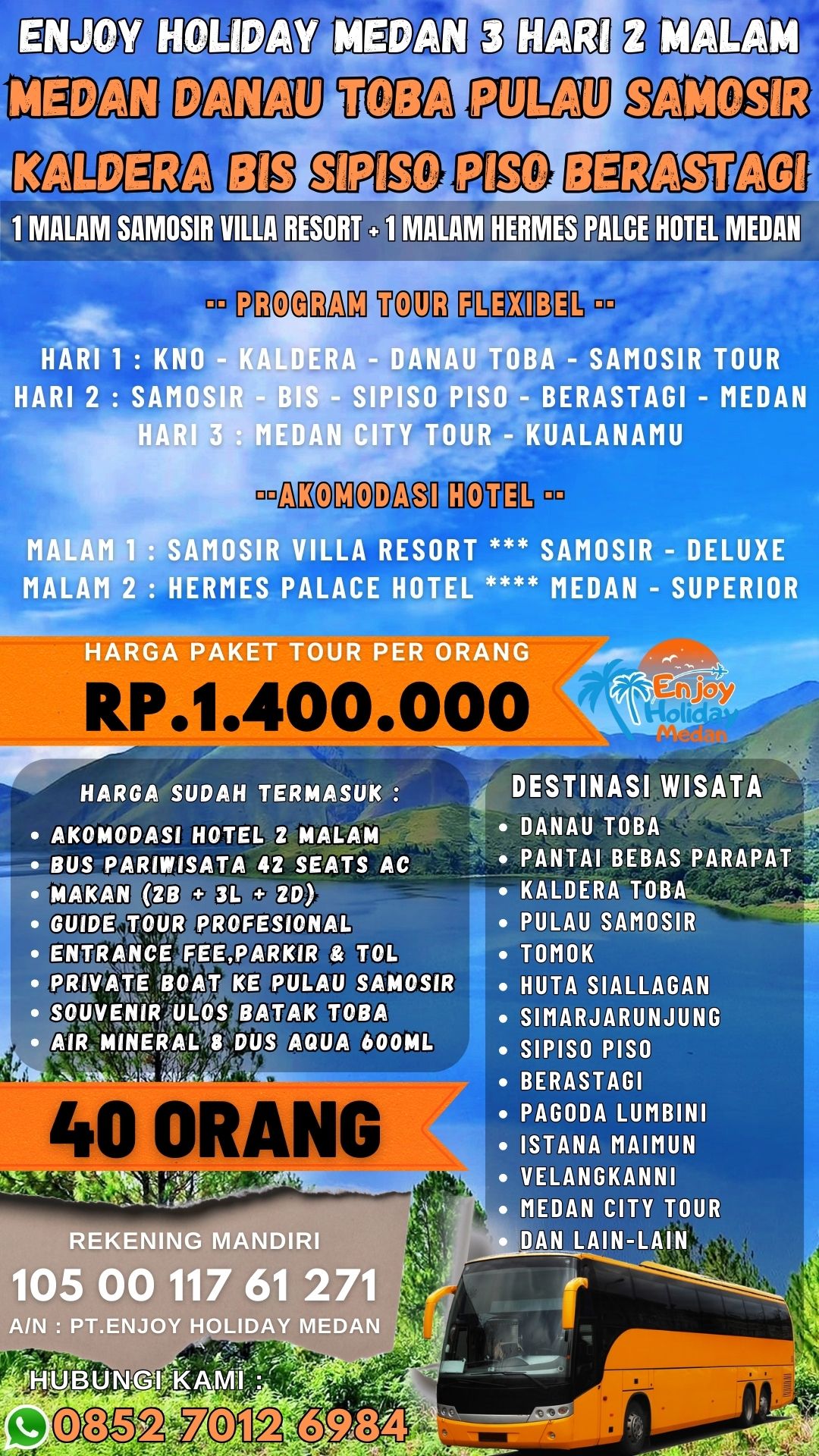 Objek Wisata Di Berastagi