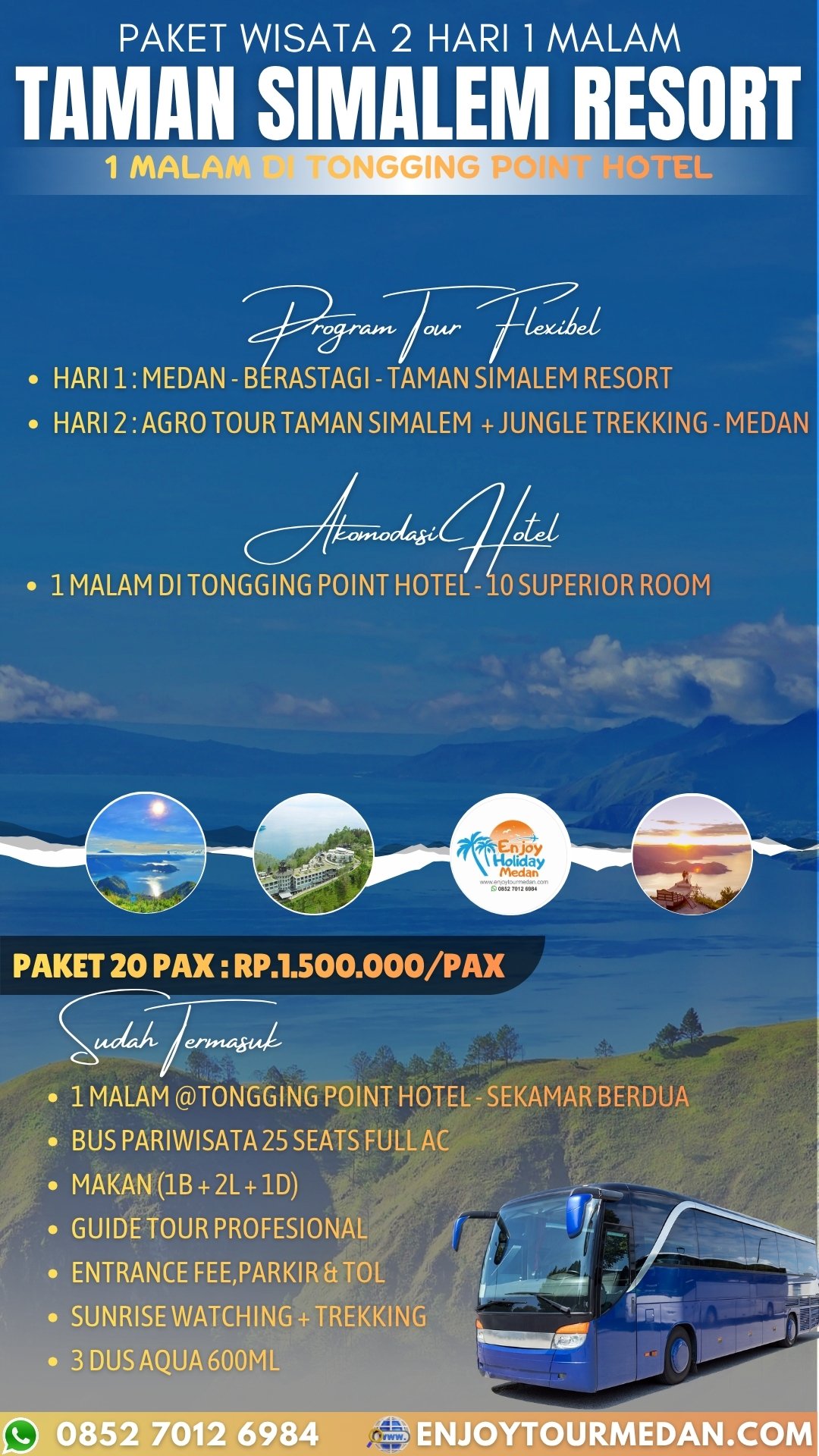 One Day Trip Taman Simalem Resort
