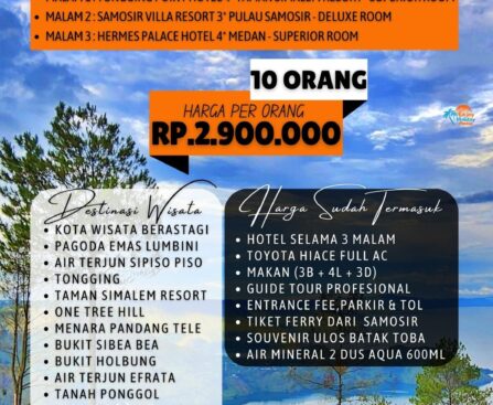 PAKET WISATA DANAU TOBA