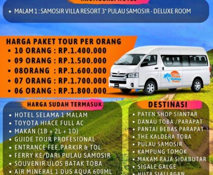 Pakej Percutian Medan 2 Hari 1 Malam