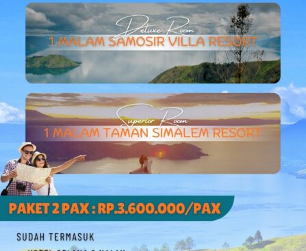 Paket Tour Medan Danau Toba 3 Hari 2 Malam