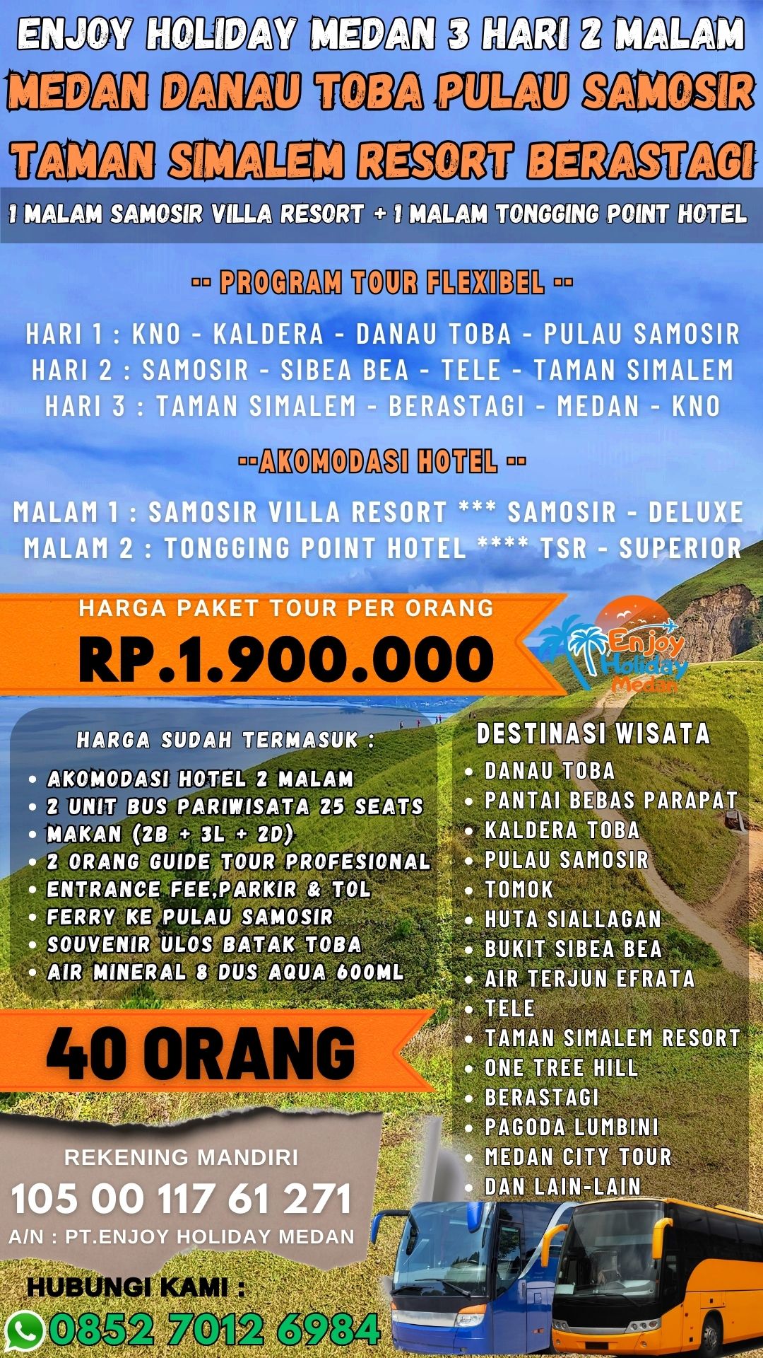 Paket Tour Taman Simalem Resort