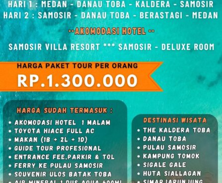 Paket Wisata Danau Toba 1 Hari
