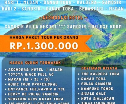 Paket Wisata Medan 1 Hari
