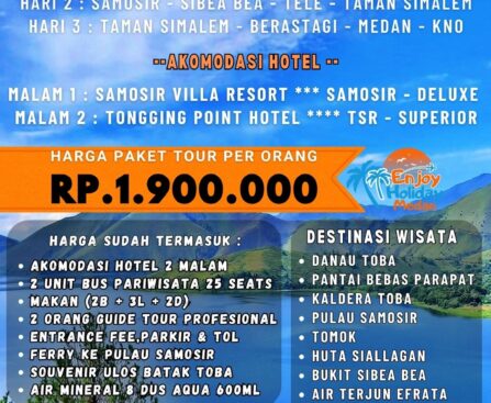 Paket Wisata Medan Taman Simalem Resort 3D2N