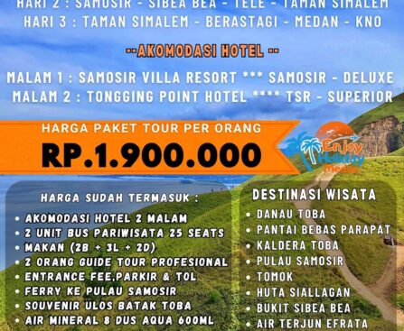 Paket Wisata Taman Simalem Resort 3 Hari 2 Malam
