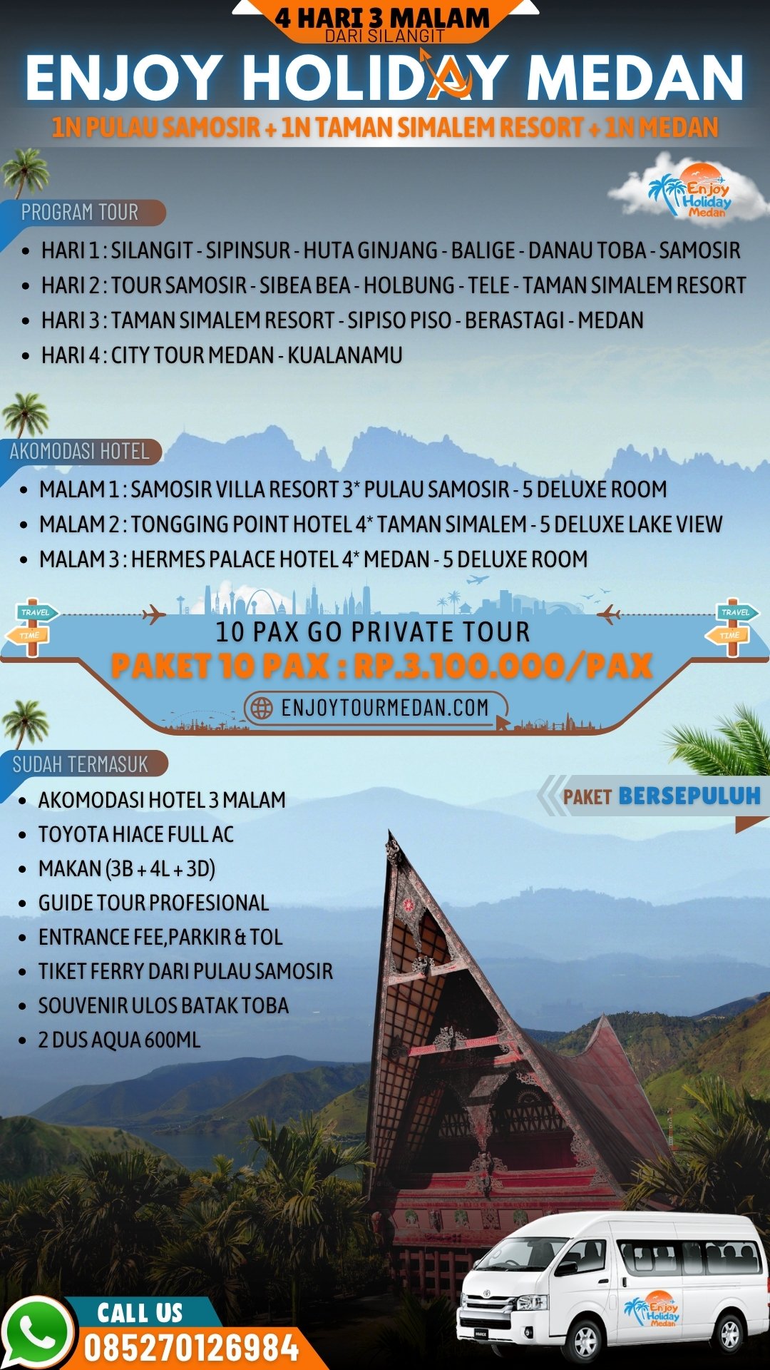 Rental Mobil Di Silangit