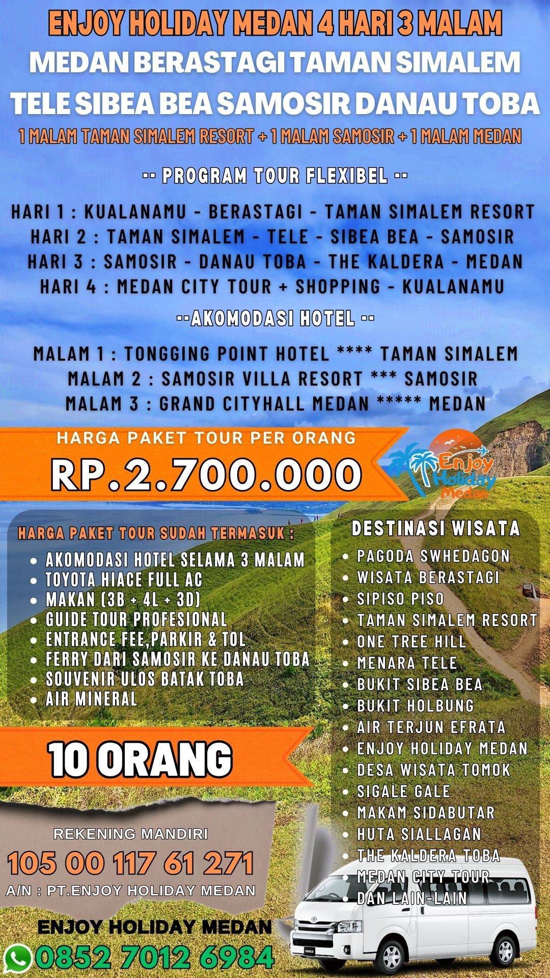 Rental Mobil Di Silangit
