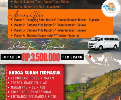 Paket Wisata Danau Toba Fullboard